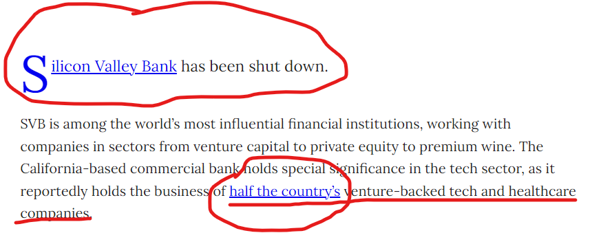 finance.yahoo.com/news/silicon-v…

Will this lead to a snowball effect? 🤔

"The California-based commercial bank holds special significance in the tech sector, as it reportedly holds the business of 🤐half the country’s VENTURE-BACKED TECH and healthcare companies."

$SPY $SPX $QQQ