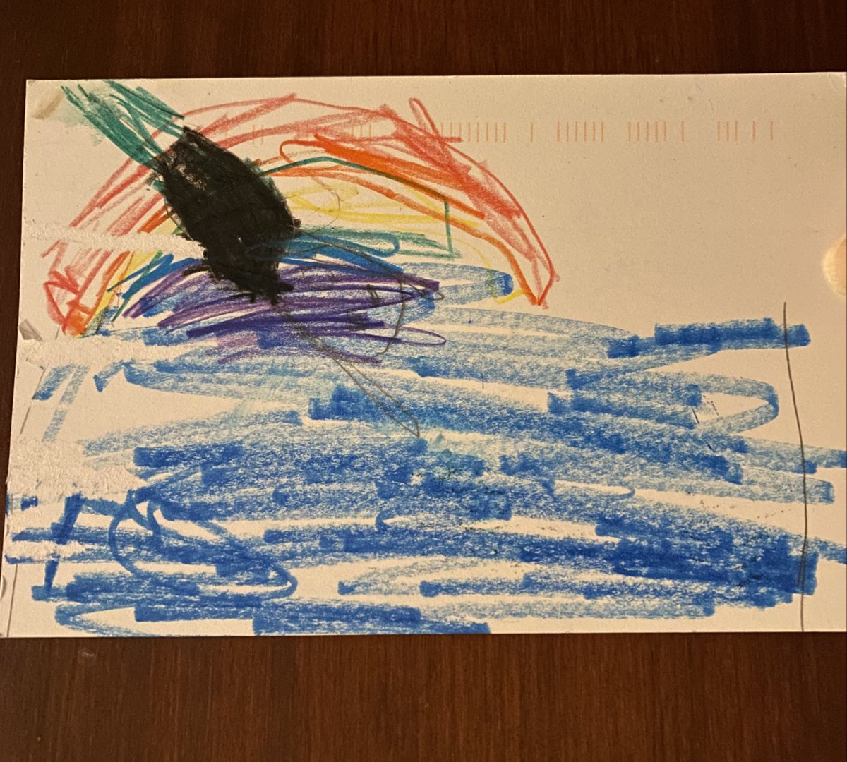 The sweetest surprise this week!! You definitely brightened up my day with this postcard! A big Thank You to our future EFHS Warriors at <a href="/GOMV_EF/">GreenockMtVernon</a>  ❤️🖤❤️🖤