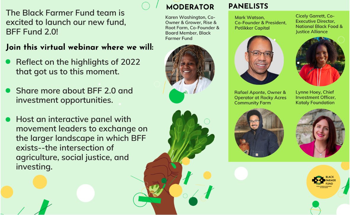 Join us as we celebrate Black Farmer Fund.