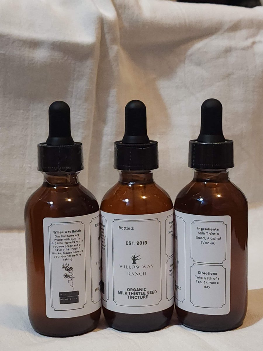 Willowwayranch's tweet photo. Excited to share the latest addition to my #etsy shop: Herbal Organic Milk Thistle Seed Tincture, Silybum Marianum, Natural Non-GMO Handmade Extract Supplement, Home Remedy, Liver Support https://t.co/ItnpkMRX3i #grandmagrandpa #auntuncle #momdad #sondaughter #brothers https://t.co/GjJxMfSjbc