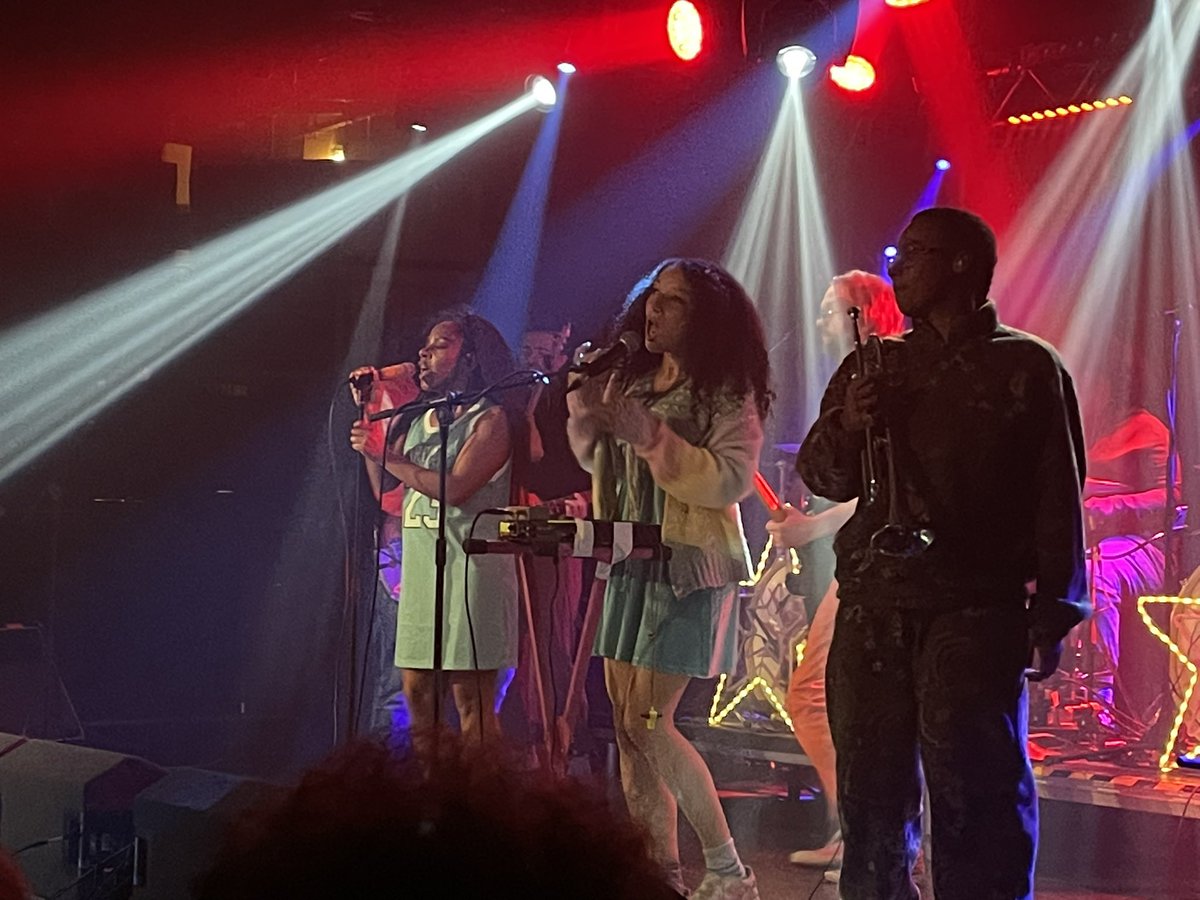 BrimfulofNasha's tweet photo. @the_go_team were the perfect distraction to this cesspit isle tonight. @NinjaisaNinja for Prime Minister…she won’t take any s**t!💥💥💥 https://t.co/zkJOAbVoJ9