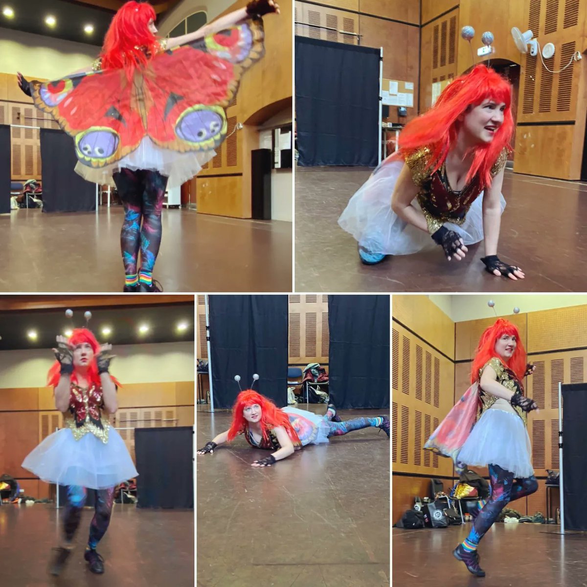 HummingbirdDP's tweet photo. A brilliant week playing with brilliant idiots. Such a gorgeous, warm & hilarious group 💖 Thank you Toby 🙏 @Spymonkeycomedy #clownjourney #spymonkey #hummingbirddramaproductions https://t.co/kGPP26f8nH