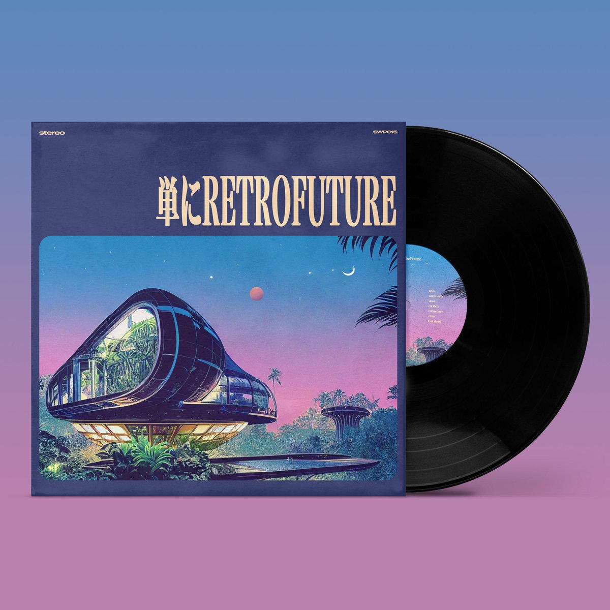 単にRetroFuture vinyl campaign is up on Qrates! Everyone who orders a copy this week will get a private link to the project ahead of it's release on streaming (03/17)! 
qrates.com/projects/28504…