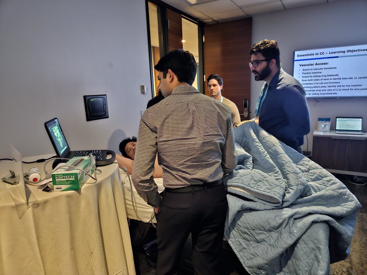 Another great Essentials in Critical Care ultrasound course @accpchest HQ is in the books! Thank you to all the wonderful faculty from CHEST and @SocietyHospMed! @amiksodhi @MDbenji @cm_lopresti and many others!