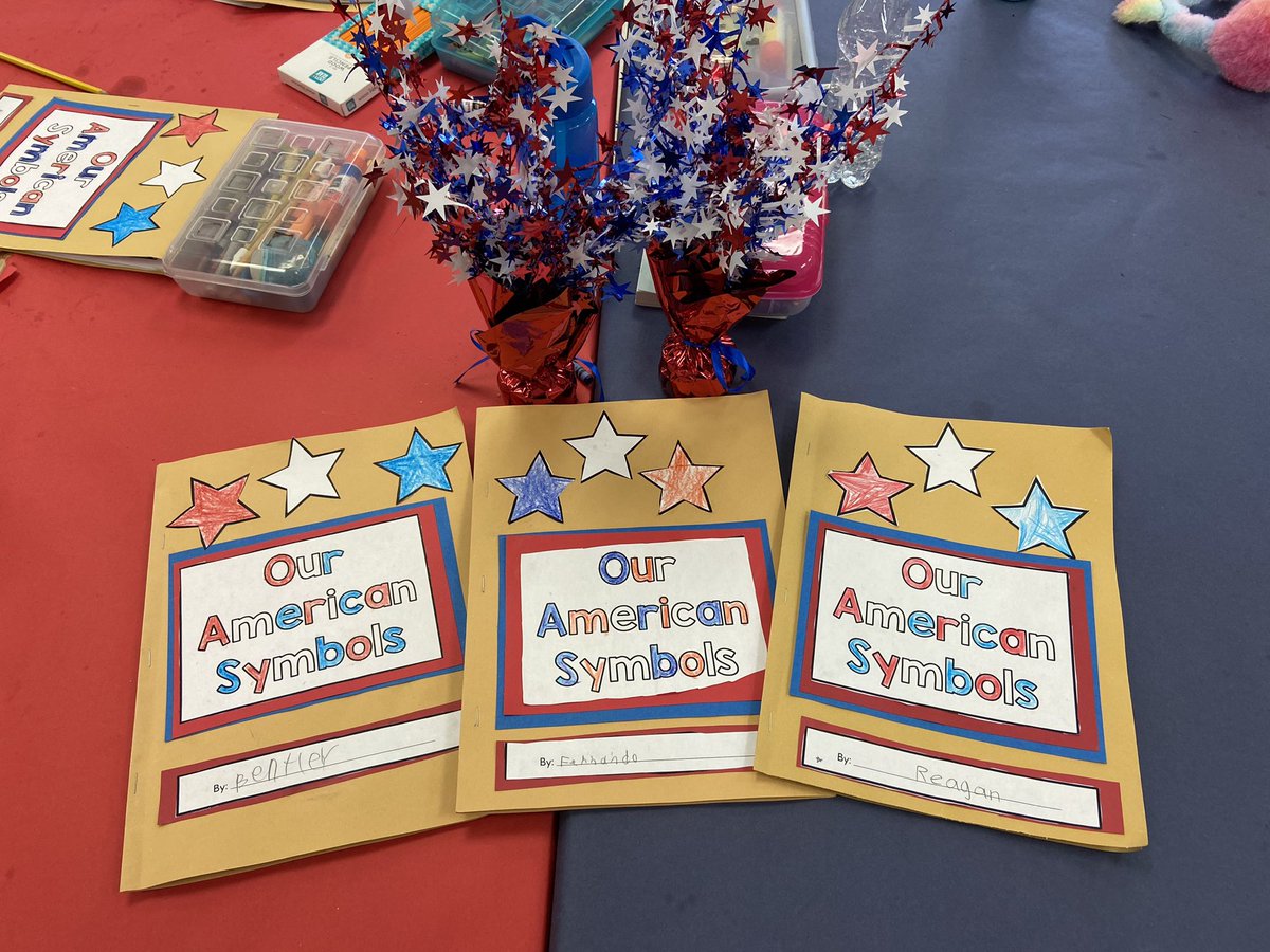 Our road trip around the U.S. to visit and learn about some of our country’s symbols came to an end today. We made some stops in Washington D.C., New York, Philadelphia, and South Dakota. #ussymbols #secondgrade #teammcps