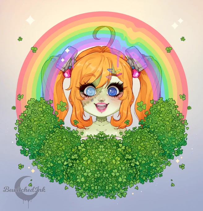  CLOVER WREATH  Flat 135 Multiple slots  Closes on 3/20  Anthro &amp; humanCOMMENT "CLAIM" BELOW FOR A SLOT 