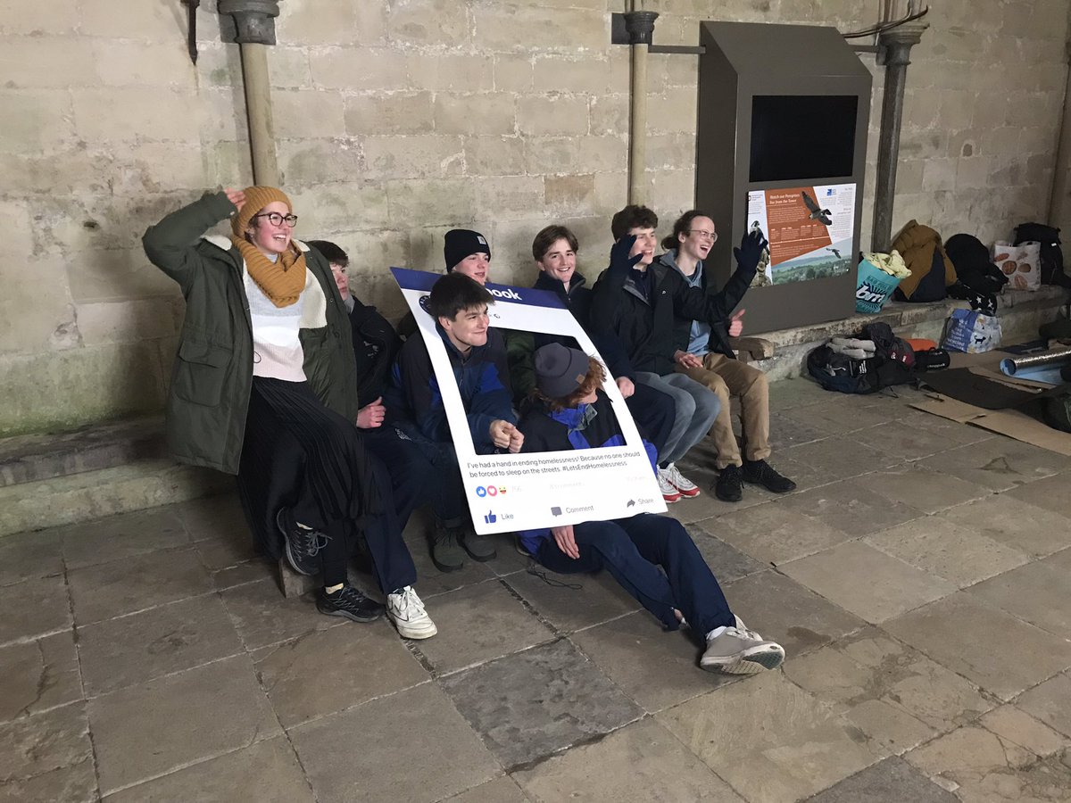 Over 50 BWS Sixth Form girls and boys, together with 4 staff are sleeping out in the Cathedral Cloisters tonight…over £3,000 raised for Alabare so far. You are all absolute stars <a href="/alabare/">elsapato zapato</a> <a href="/SalisburyCath/">Salisbury Cathedral</a> #bigsleep #endhomelessness #teambws