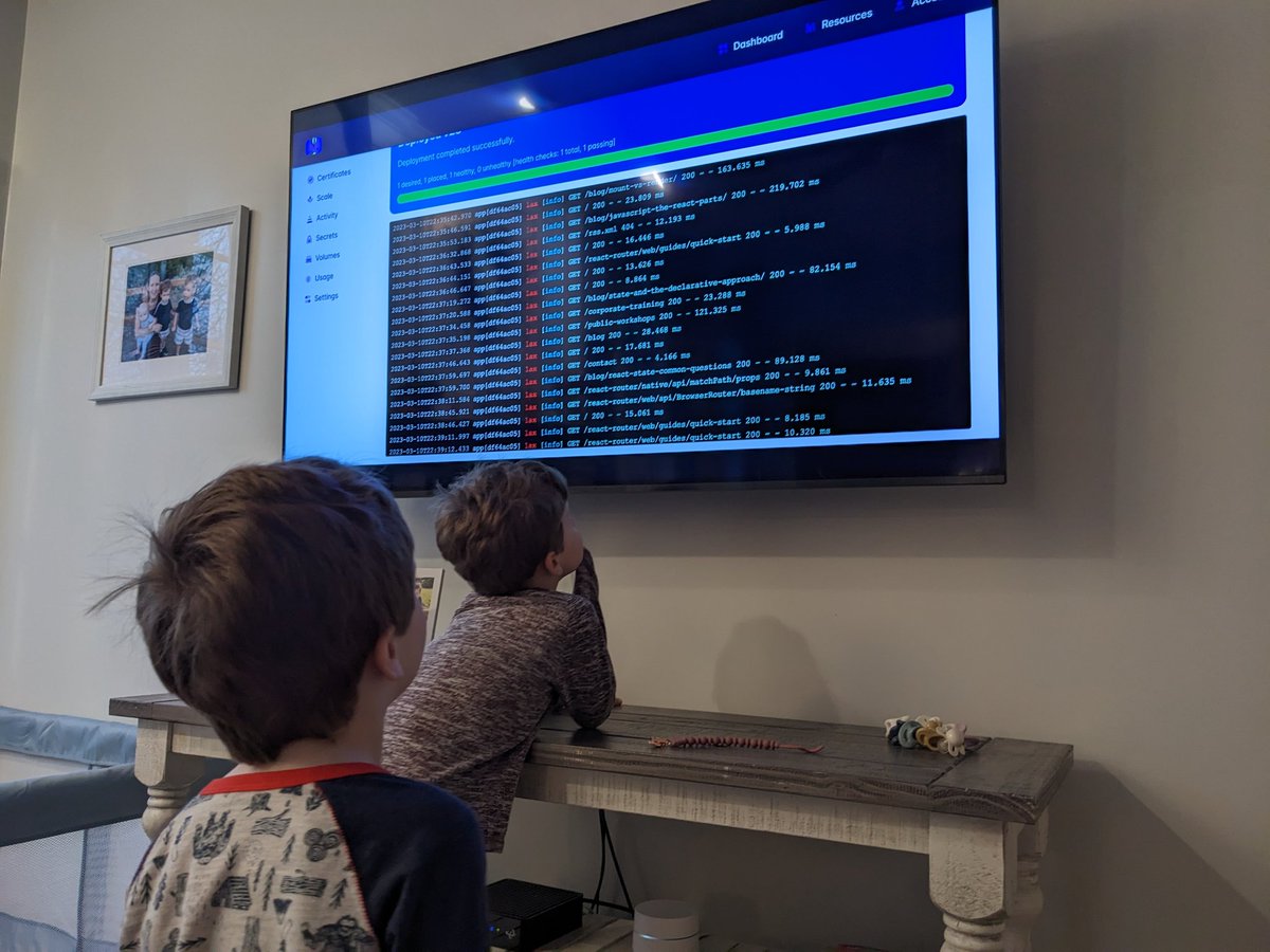 bradwestfall's tweet photo. Pro tip. Have your kids watch for 500 errors in your logs https://t.co/Qgg5AwgRmN