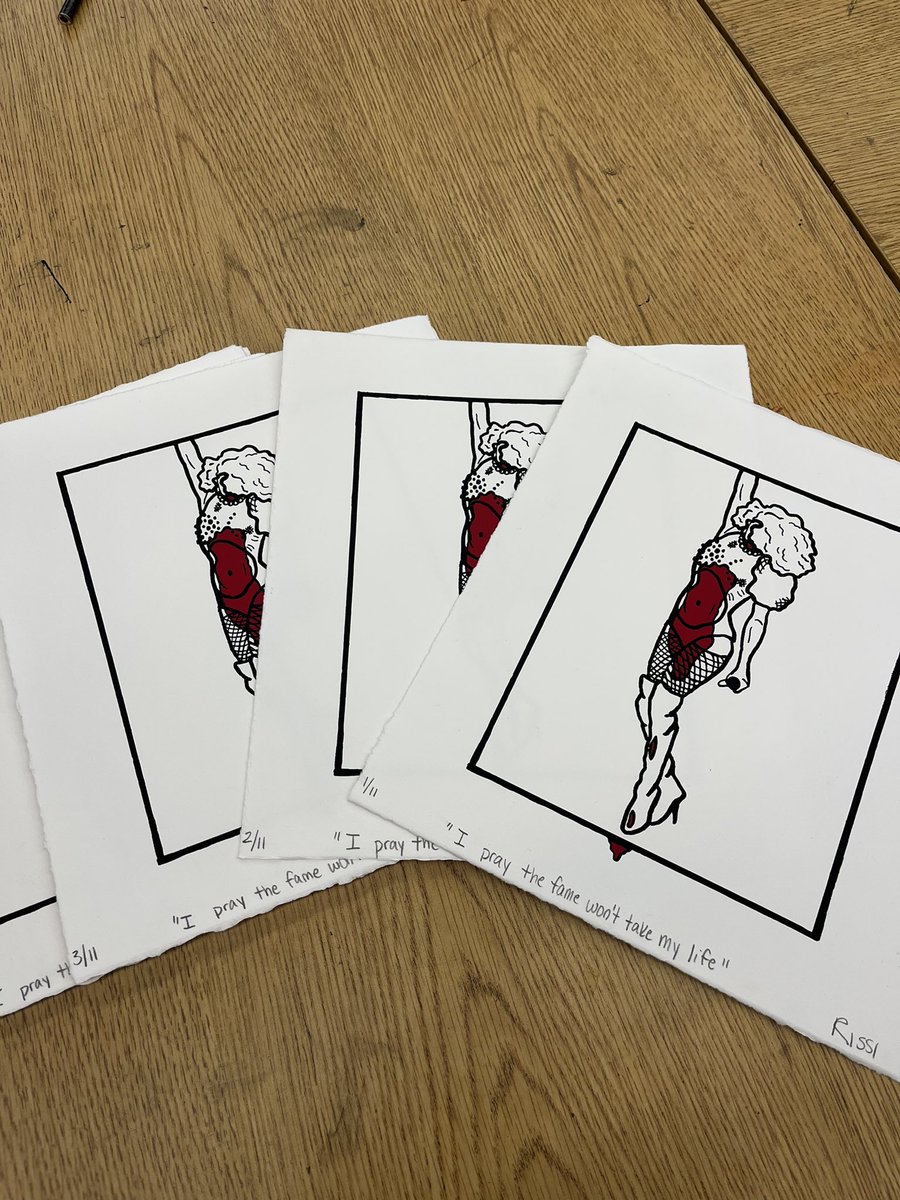 rissir00's tweet photo. “I pray the fame won’t take my life” @ladygaga inspired screenprint :) https://t.co/oj7IYLf2QJ