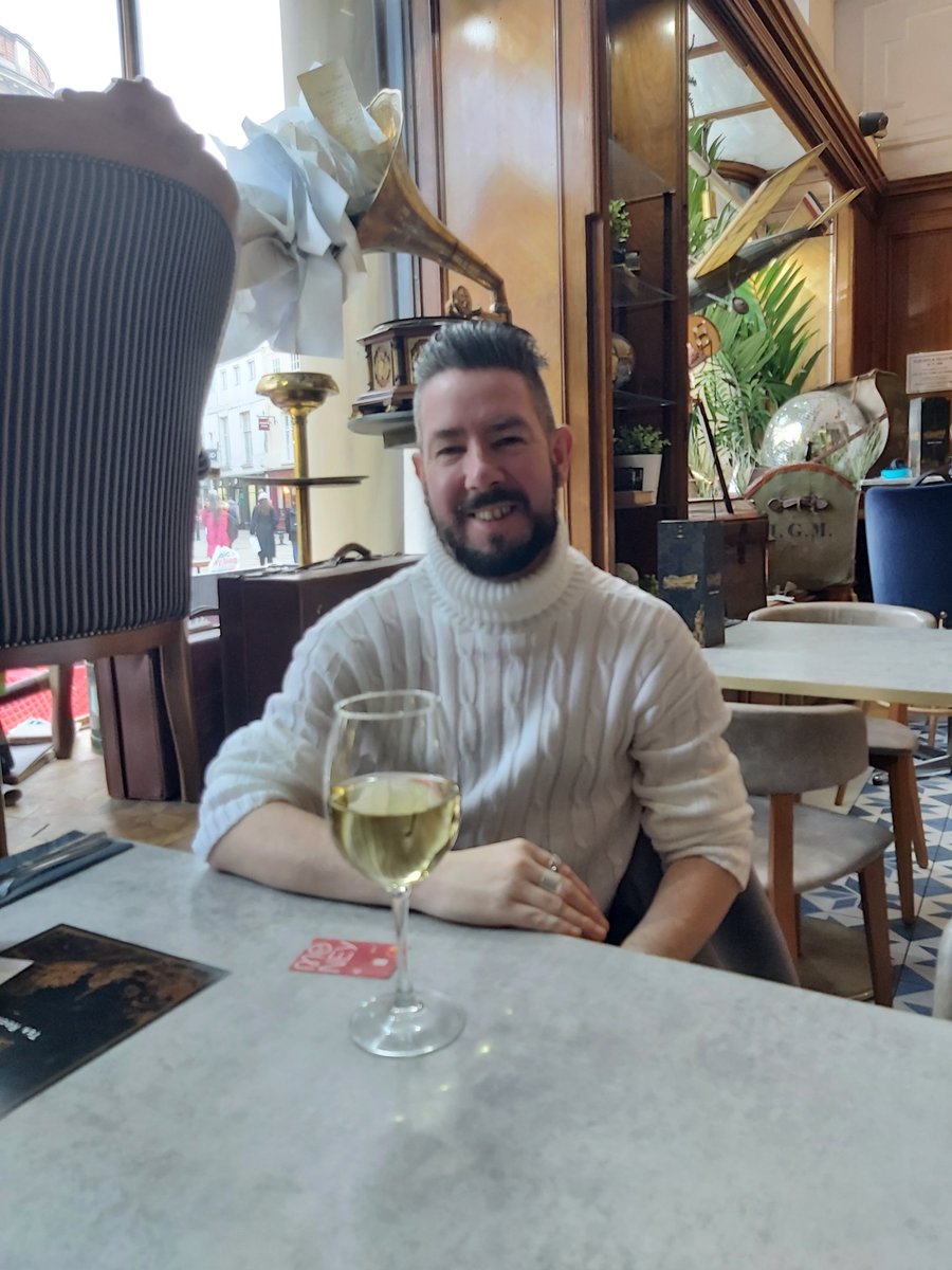 This bar formerly  Terry's of york shop is like the titanic interior