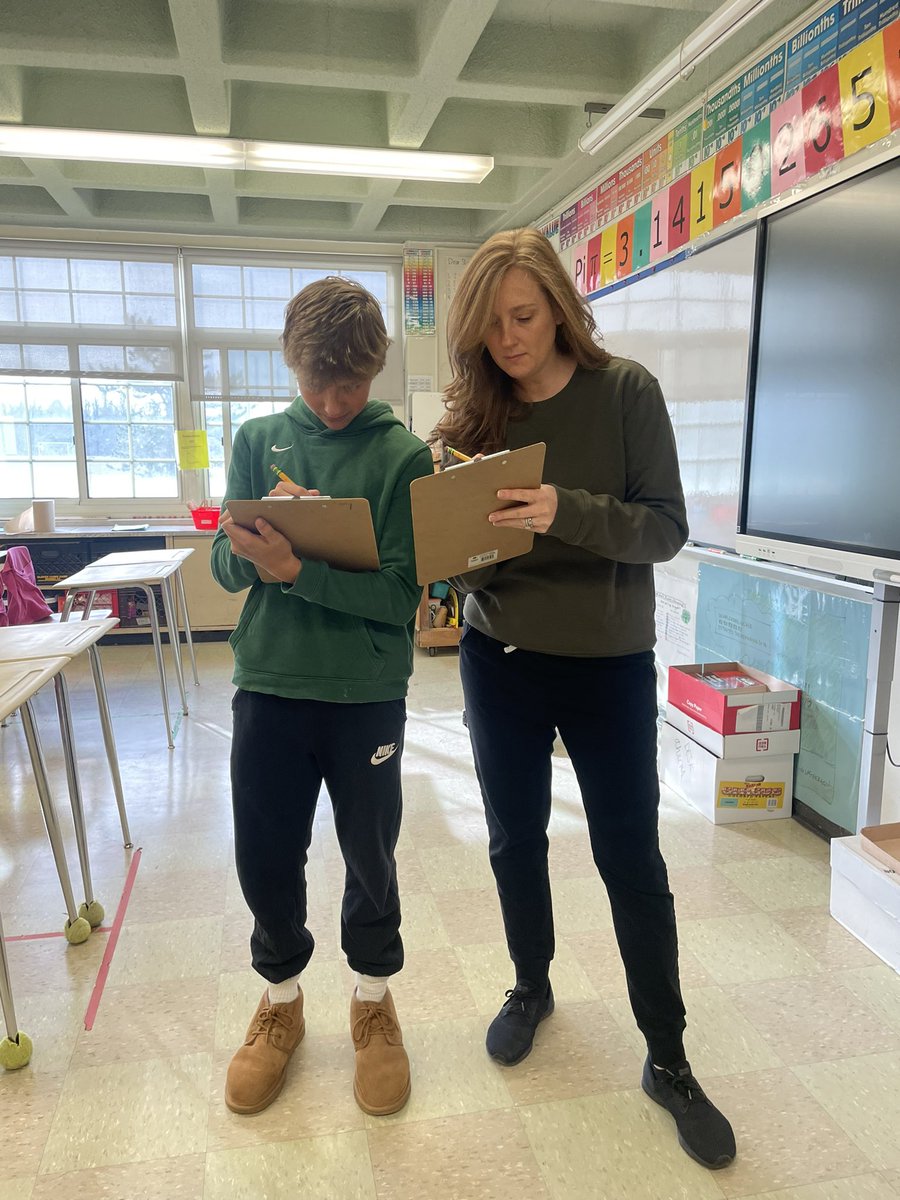AhrensJ1's tweet photo. Teacher For A Day 2023 was so much fun and such a success! @Oldfield_MS @HarborfieldsCSD https://t.co/YyYKLLO9BJ