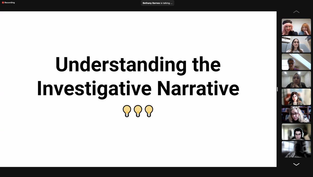 Attended the @IRE_NICAR master class on “Writing the Investigative Narrative” this afternoon. Thank you @ButlerCCom and @twiktani for the opportunity!