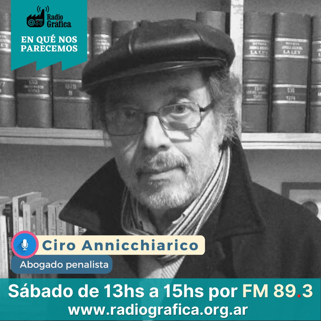 enqnosparecemos's tweet photo. 📻Conversaremos con @CiroVicente sobre los orígenes históricos y el correlato jurídico del desplazamiento de la capital federal hacia la Ciudad  Autónoma de Buenos Aires.
Este sábado a partir de las 13hs por @radiografica893
#EQNP con @vivianelem @jb_benedetti y #RodolfoColangelo https://t.co/McCjekHx5k