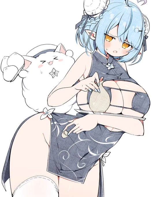 ラ...ラミィを肴に一杯いかが...? #LamyArt 