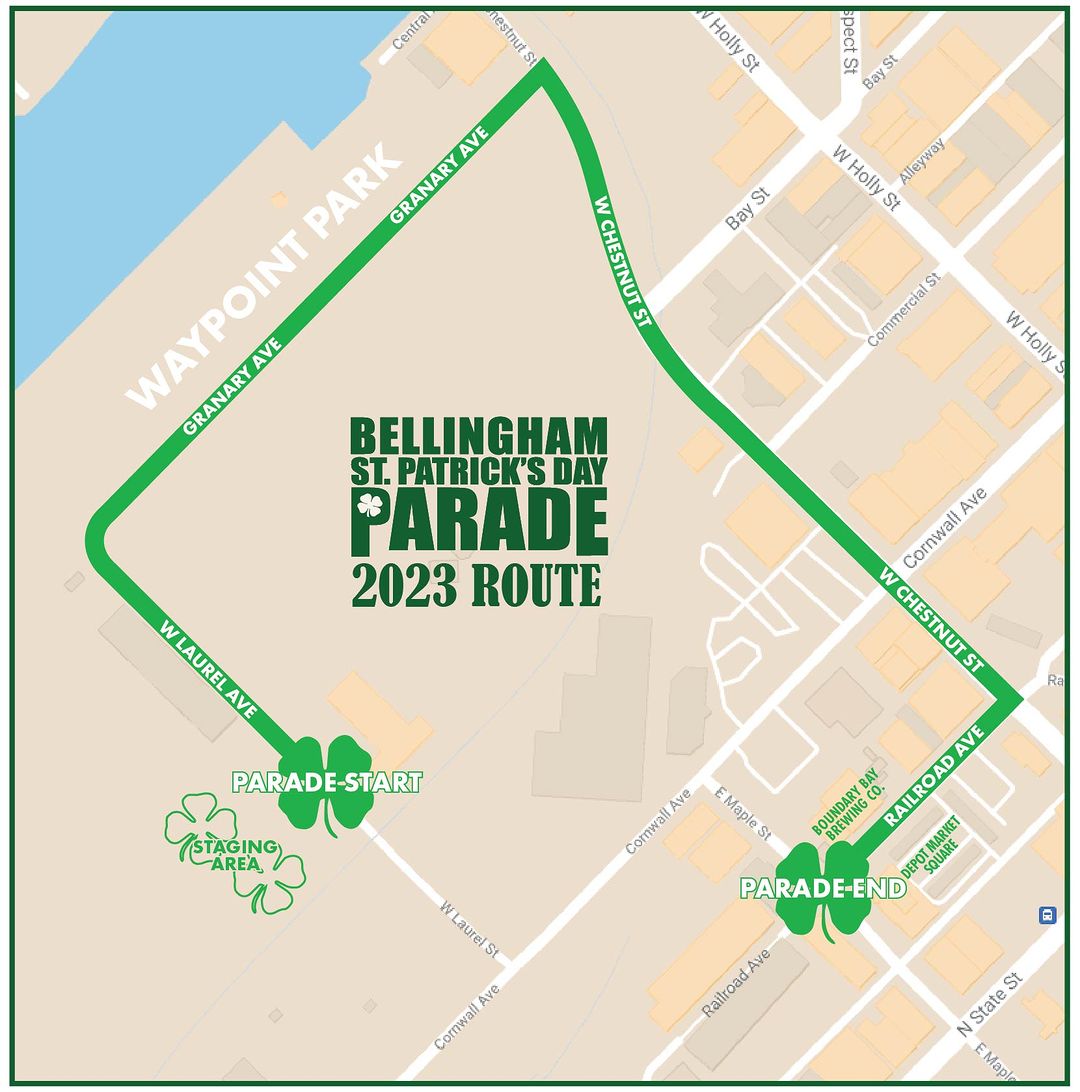 Tomorrow is the Bellingham St. Patrick’s Day Parade! Come Downtown early to grab a spot for the start of the parade starting at noon, and stick around for the after party at Boundary Bay Brewing 🌈🍀
#dtbham #bellinghamwa