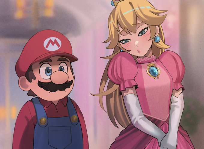 「princess peach」Fan Art(Latest｜RT&Fav:50)｜4pages