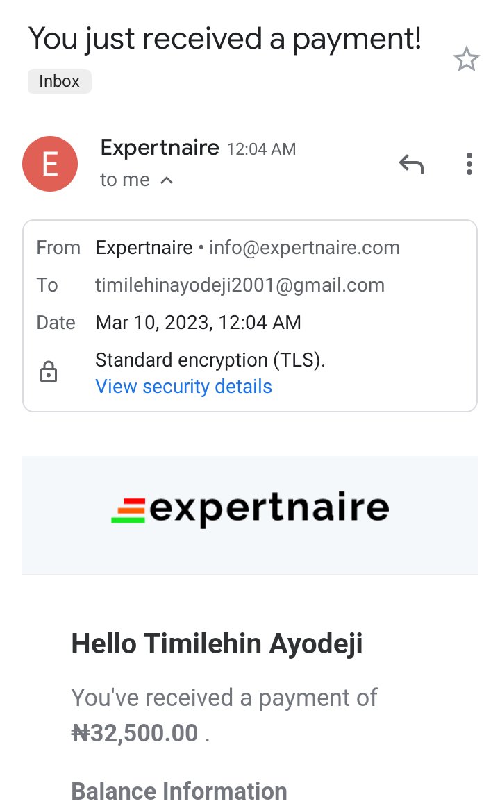 TimilehinAyod10's tweet photo. Thank you Jesus for providing my daily bread via @expertnaire 

It's better to take internet advantage rather than been broke

#Mission_100k_very_soon

Thank you
@expertnaire 
@caleb_nwanneka for impacting knowledge via #AMAP
@toyinomotoso for your doings through 72ig🤝 https://t.co/jgGT2kwm89