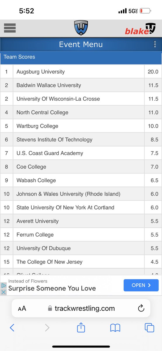 averettwres's tweet photo. After session I we are currently tied for 12th place as a team.
#THRIVENCHAOS https://t.co/MJ3JwtL0QG