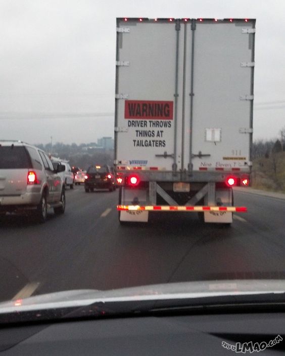 truckerjokes's tweet photo. Tailgating a trucker is like playing with fire. Stay back and avoid getting burned! 🔥
.
.
.
.
#funny #memes #meme #funnymemes #lol #dankmemes #comedy #fun #love #memesdaily #follow #like #humor #funnyvideos #instagram #tiktok #instagood #lmao #dank #jokes #cute #explorepage  ... https://t.co/a6lV1gZ0QR