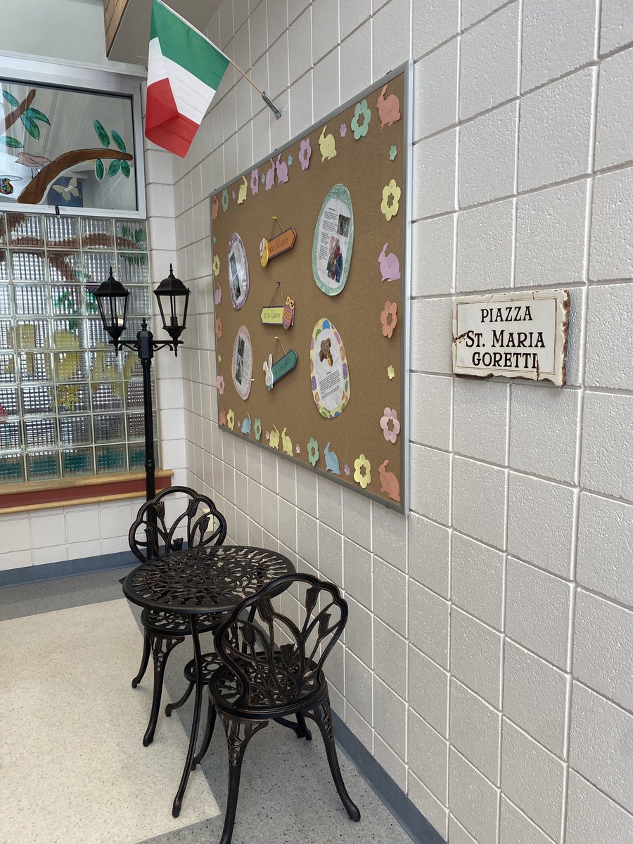 MrsBreenClass's tweet image. The beautiful new Piazza Santa Maria Goretti!