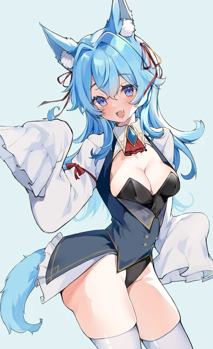 bunbun Mof thank you  for drawing Mofuko so amazingly cutely  