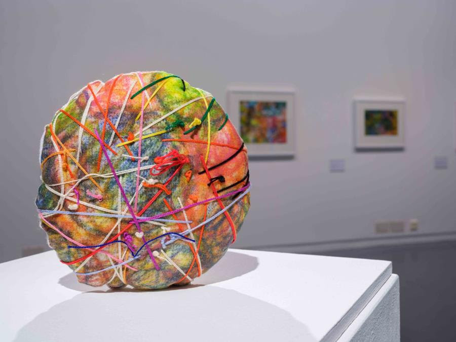 RawVisionMag's tweet image. &quot;Abundance&quot; at Longsight Art Space, Manchester until April 2, 2023, is the next stage in the x3 collaboration between @THEActionSpace (London), @Project_Ability (Glasgow) and @VentureArts (Manchester).

#LongsightArtSpace #ActionSpace #ProjectAbility #VentureArts #outsiderart