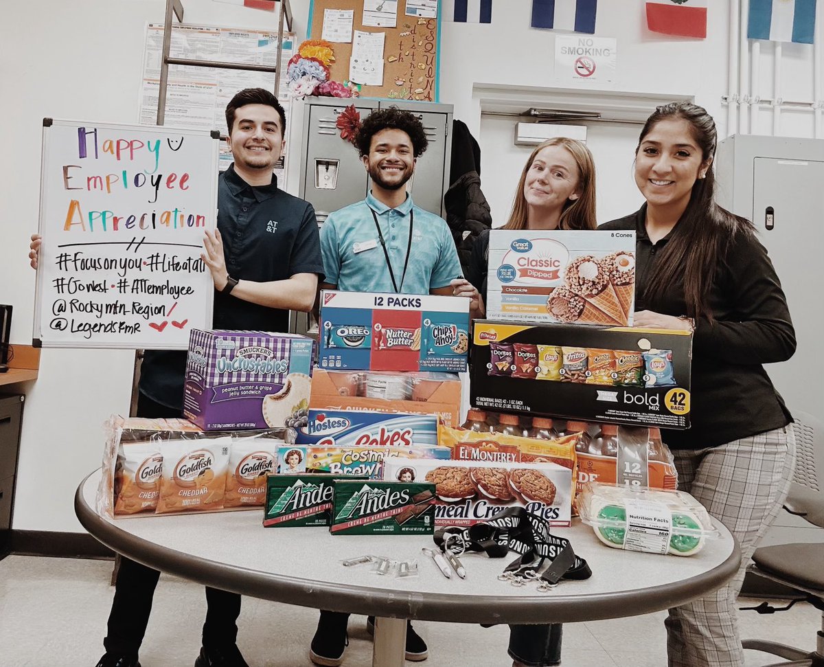 Happy Employee Appreciation week! #lifeatatt🌐 #legends #RMR #GoWest #attemployee