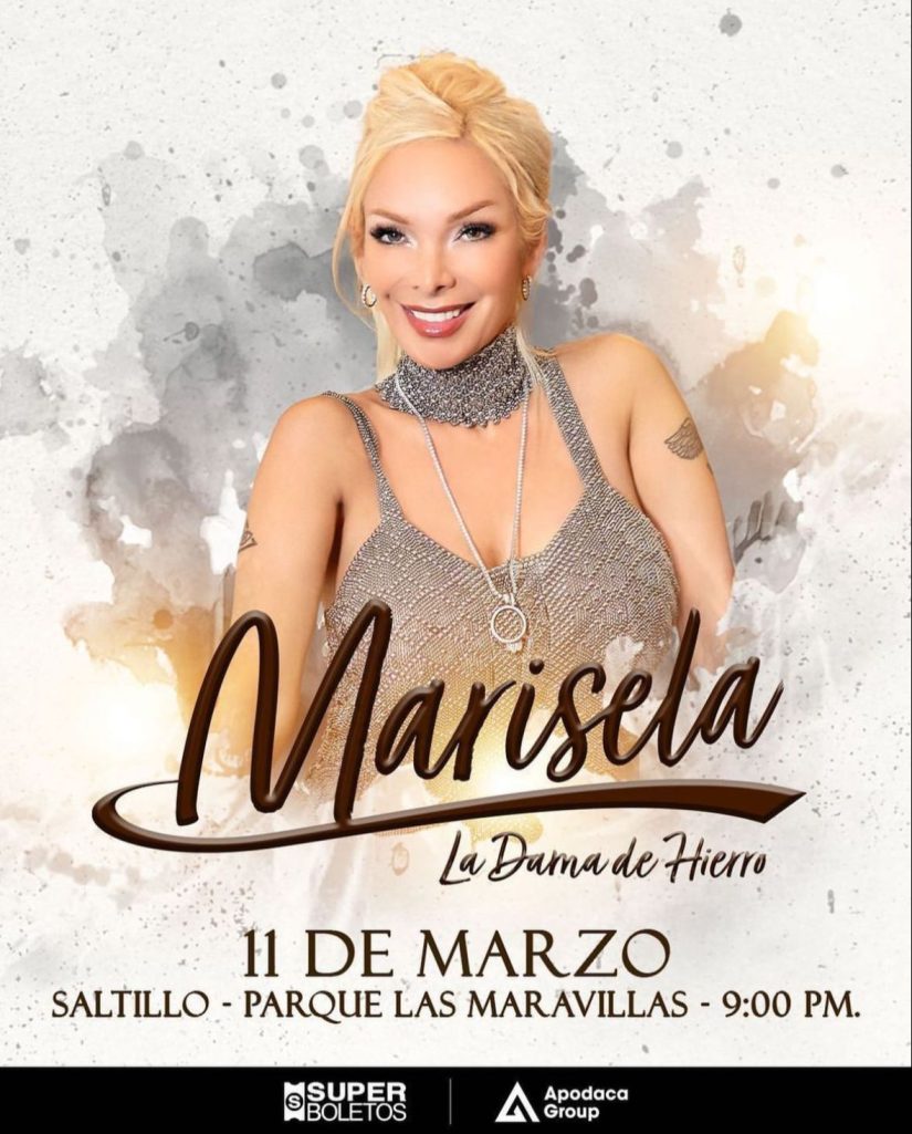 PQLasMaravillas's tweet photo. ¿Listo para el Concierto de Mañana? 
@tudama_marisela
  en nuestro Auditorio. Tendremos taquilla a partir de las 11:00 a.m. #musica #musicaenvivo #conciertos2023 #Saltillo 
@ApodacaGroup https://t.co/WYA9V7hoeX