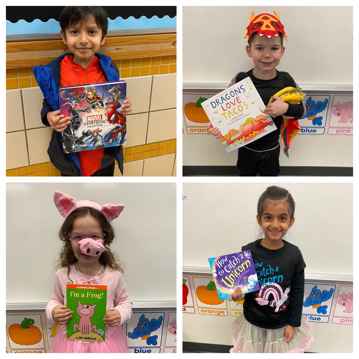 frazierskinders's tweet image. Book character dress up day! @AshleyElem