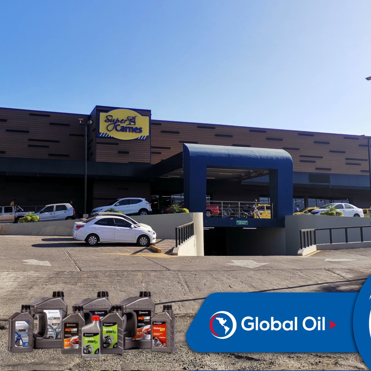 OilPanama's tweet photo. Ya puedes adquirir en @super_carnes  de Chitré en Herrera📍, tus lubricantes GLOBAL OIL🛢️🏁

✔️GLOBAL SUPER 4T
✔️MAXDIESEL 15W-40 ULTRA
✔️MAXLUBE 20w-50

Distribuidor @rsimportscompany_pty 

#GlobalOilPTY #GlobalOil #Lubricantes #Panama #Super4T  #Moto #Diesel #Ultra #15w40 https://t.co/5YsEvZqd9p