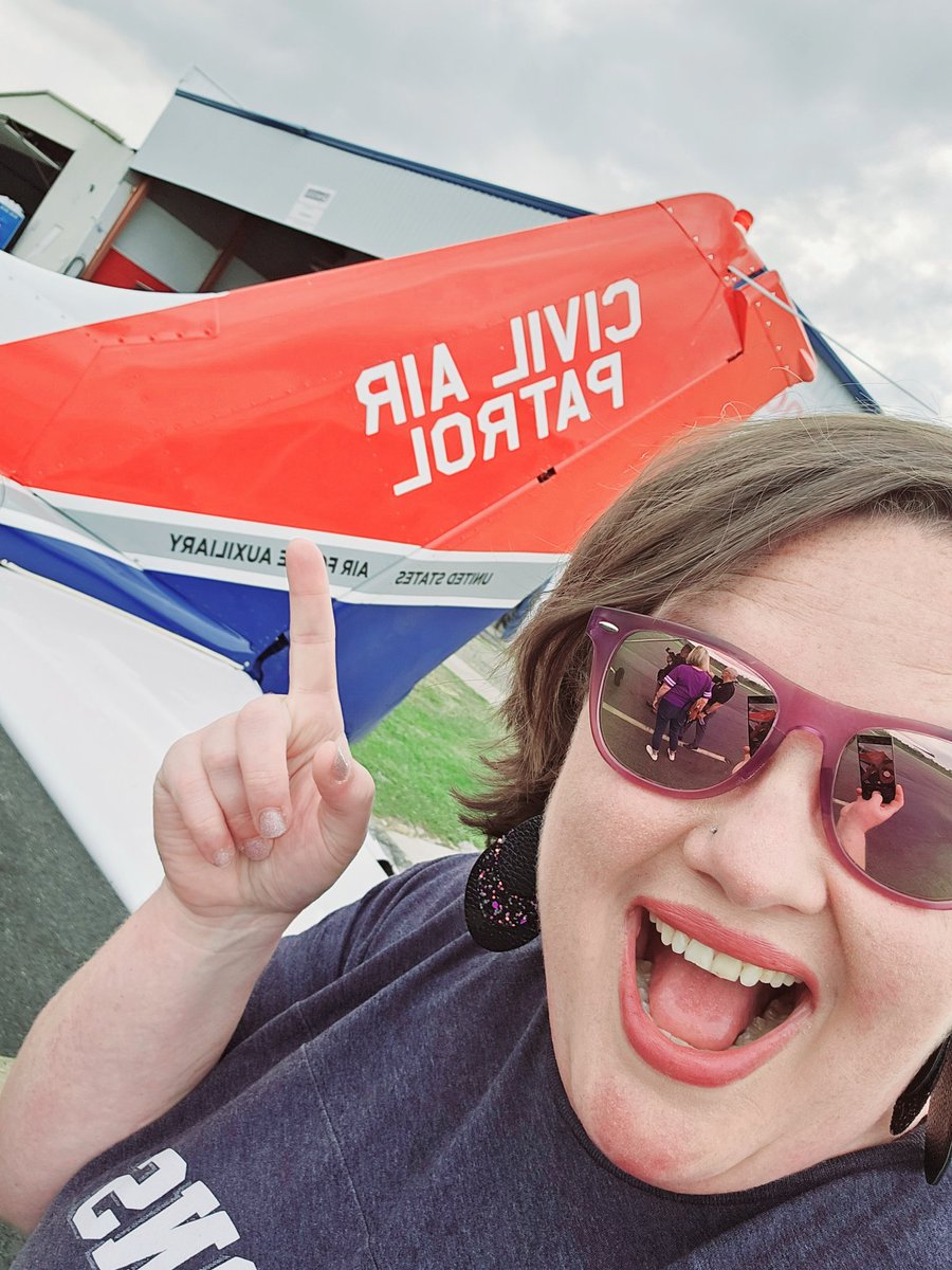 mrsfritchie's tweet photo. Great day flying with @CivilAirPatrol @CAPaerospace https://t.co/t3BZdfKWtu