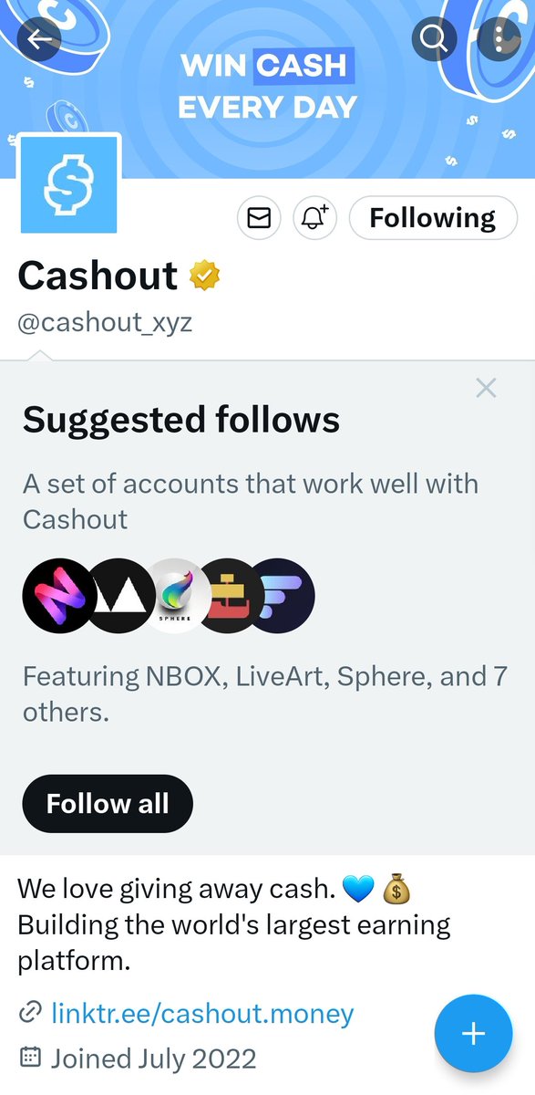 0xminewins's tweet photo. @GiveAwayHost @cashout_xyz https://t.co/juAd0P67A3