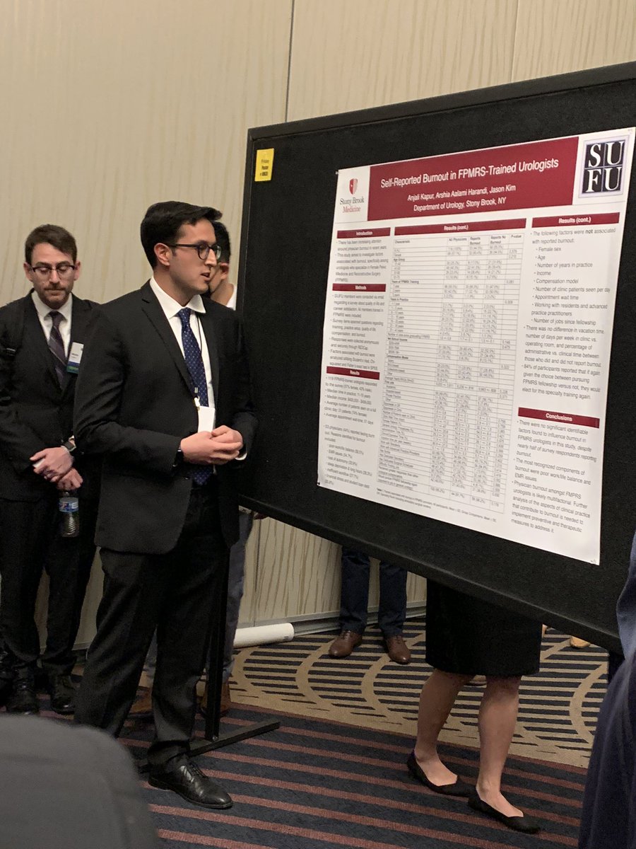 AnnieChenMD (@uroannie) on Twitter photo Proud of our incoming intern <a href="/AalamiArshia/">Arshia Aalami</a> and his research on FPMRS-trained physician incomes and burnout #SUFU2023 <a href="/SBUrology/">Stony Brook Urology</a> Proud of our incoming intern <a href="/AalamiArshia/">Arshia Aalami</a> and his research on FPMRS-trained physician incomes and burnout #SUFU2023 <a href="/SBUrology/">Stony Brook Urology</a>