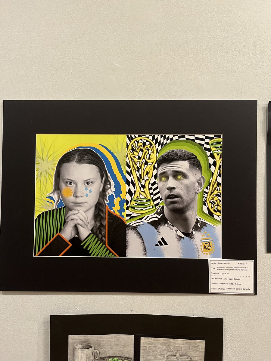 So many <a href="/gcwaltdisney/">GC Walt Disney Elementary School</a> and <a href="/GatesChiliMS/">Gates Chili MS</a> AND <a href="/PaulRoadSchool/">Paul Road Panthers</a> artists at the <a href="/nysARTeach/">NYSATA</a> region 2 art show! #gcpride