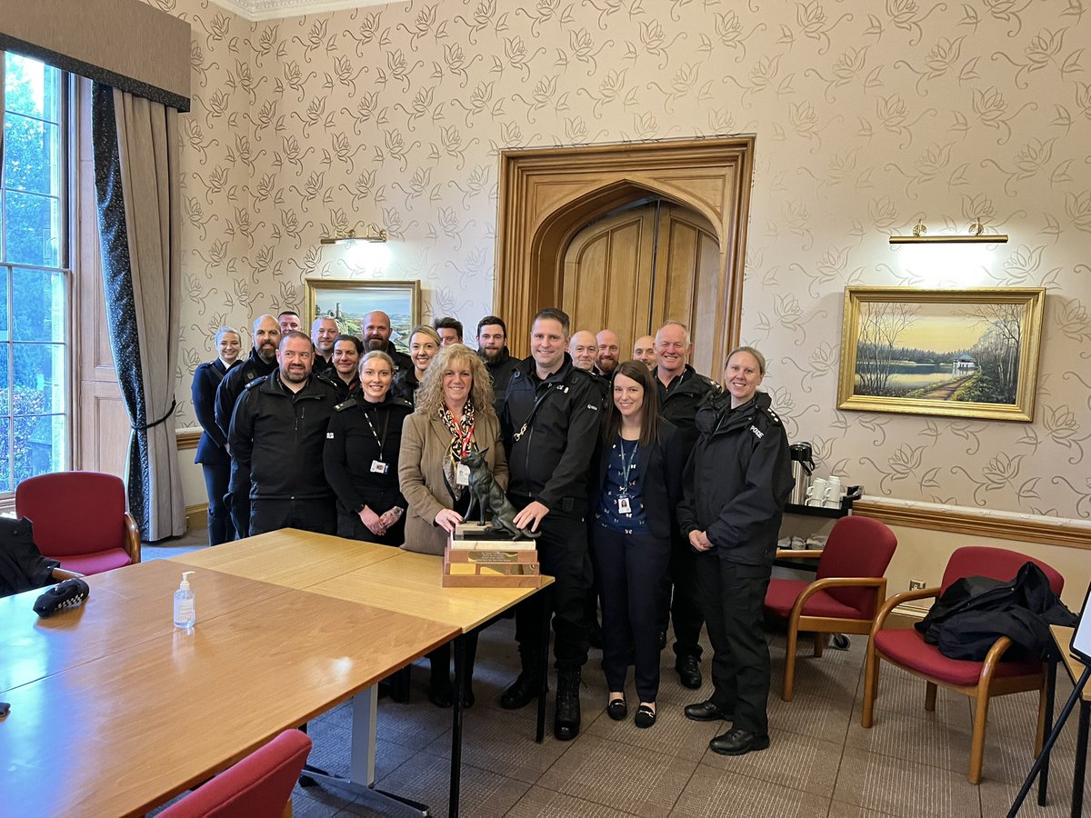 The_NFRSA's tweet image. Couldn’t be prouder to see #PDAmber doing so well in her #RegionalTrials this week. #PDAmber was the inaugural recipient of the #NFRSA Endeavour Trophy @PoliceDogTrials in 2022. If you watch the video, she is the first PD on there. Go Amber! @polscotdogs