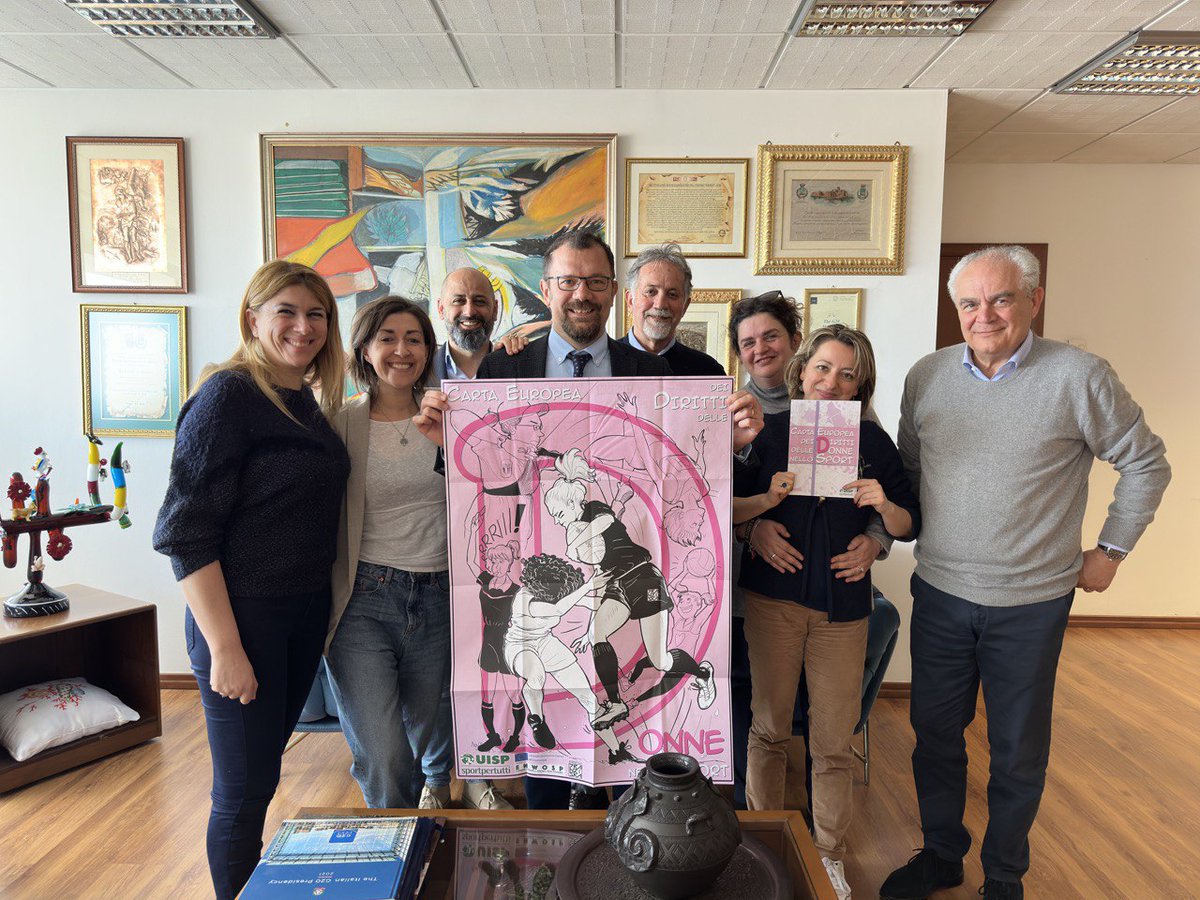 Matera aderisce alla “Carta europea dei diritti delle donne nello sport”. Per promuovere e incentivare azioni a favore delle pari opportunità fra donne e uomini nello sport. Un dovere morale che auspica forti risvolti concreti, nell’educazione sportiva. <a href="/uispmatera/">Uisp Matera</a> #uisp