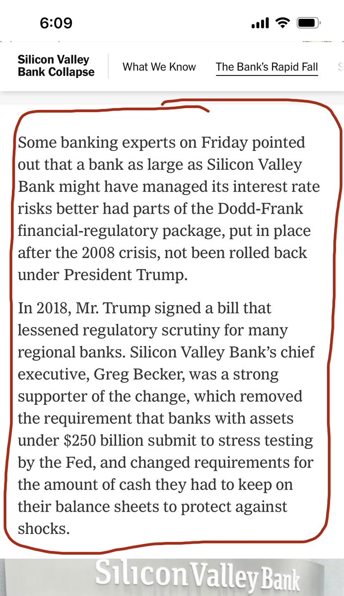 If you want to get a sense of what the fight looked like in real-time in 2018, against the deregulation bill (2155) people are linking to SVB,

Here I was in the Times, making what was the overall case against it. Rereading it today, yup.

https://t.co/JdWnNVdiPa https://t.co/AJbvKCG0np 