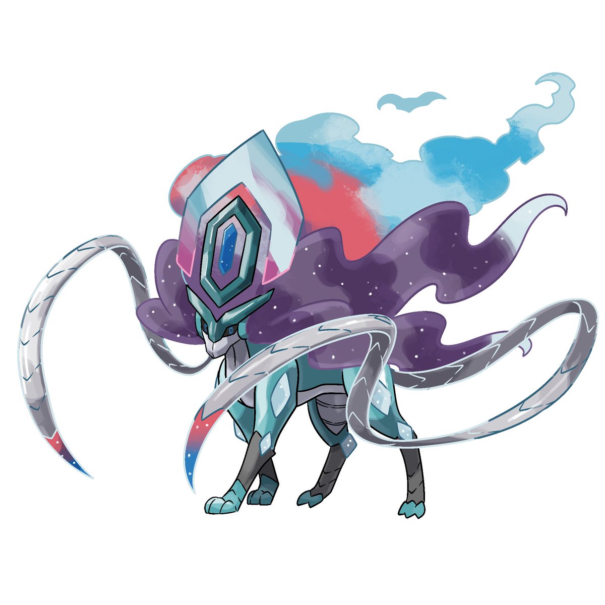 OnduRegion's tweet photo. Paradox form 

Iron Crystal Water/Ice

#pokemon #PokemonUNITE #PokemonScarletViolet   #paradoxpokemon #art https://t.co/vtXlcov9JJ