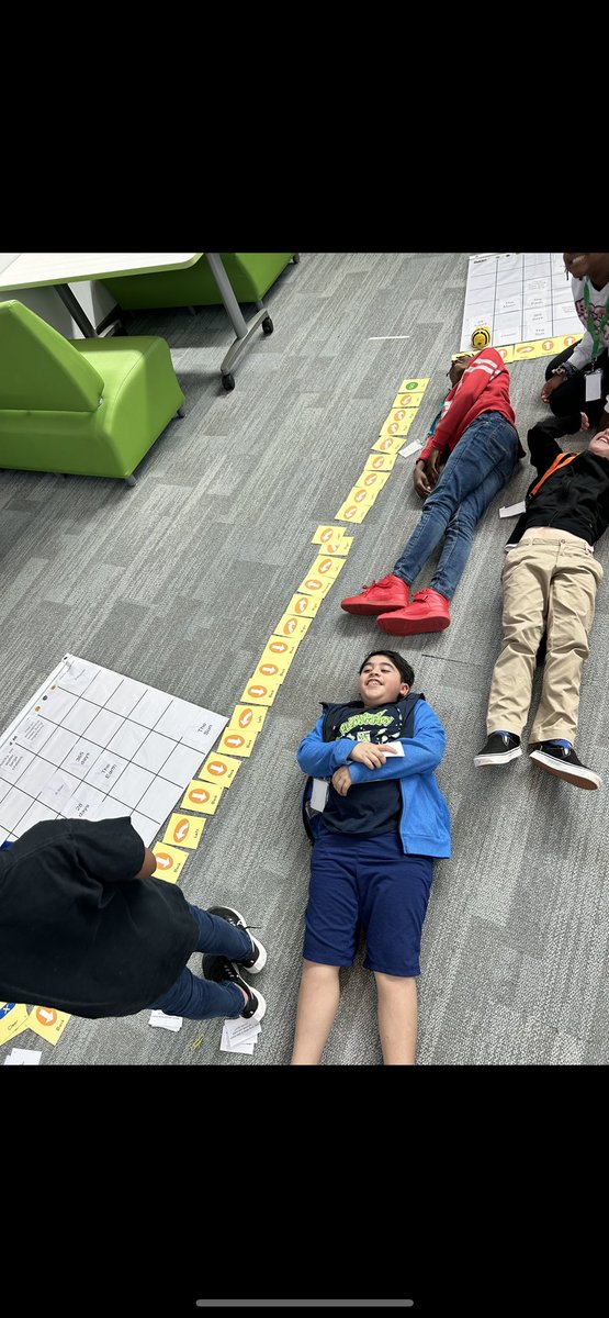 One of our 5th graders flexed his coding skills by making the longest coding command ever! It was two fifth graders long 📏 <a href="/TerrapinBots/">Terrapin</a> <a href="/CFBISD/">Carrollton-Farmers Branch ISD</a> <a href="/LandryLonghorns/">Tom Landry Elementary School</a> <a href="/Cockerhame/">Eric Cockerham</a> <a href="/TolliverAP/">Whitney Tolliver</a> @mstranstem #cfbproud