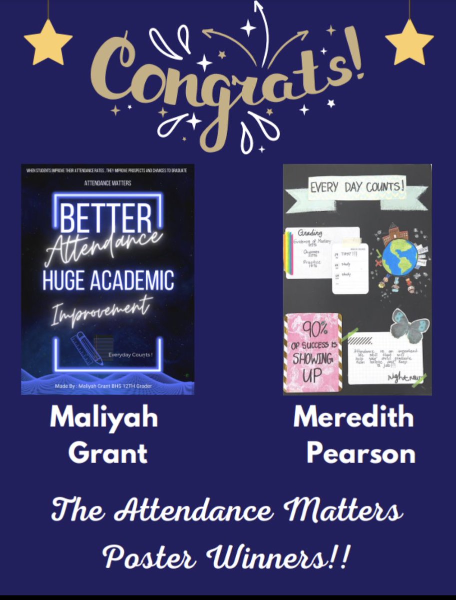 Jasmine Donaldson (@pwbhs_ap) on Twitter photo Congratulations to Maliyah Grant(digital) and Meredith Pearson(print)for winning the Attendance Matters Poster contest. Students received $25 gift cards donated by Family and Community Engagement. Posters will be displayed around <a href="/BryantStampede/">Paul W. Bryant High School</a> Congratulations to Maliyah Grant(digital) and Meredith Pearson(print)for winning the Attendance Matters Poster contest. Students received $25 gift cards donated by Family and Community Engagement. Posters will be displayed around <a href="/BryantStampede/">Paul W. Bryant High School</a>