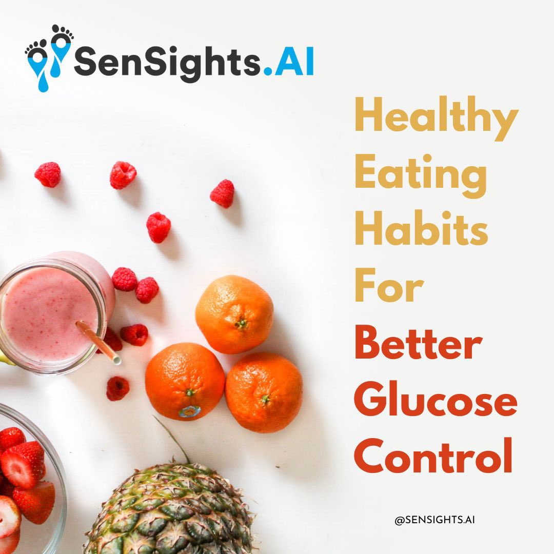 Here are some tips for establishing #healthyeating habits that can lead to better #glucose control:
✔️Focus on whole, nutrient-dense foods
✔️Limit processed and sugary foods
✔️Eat regularly &amp; drink water throughout the day
✔️Pay attention to portion sizes
✔️Work with a dietitian