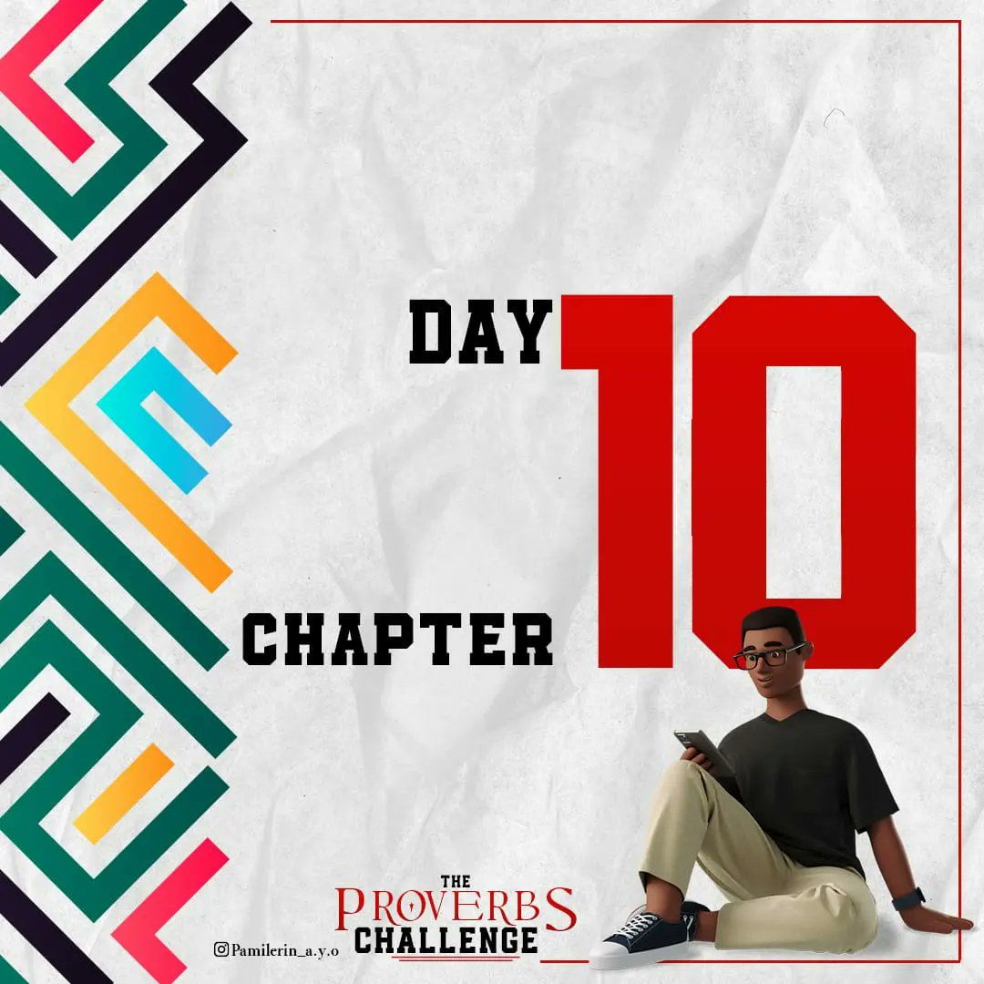 Pamilerin_ay_'s tweet photo. 10 days of consistency with the word!
Glory to GOD!
This is a tip of the iceberg because the path of the just shines brighter and brighter (PROVERBS 4 vs 18)

#Proverbschallenge #31daysofproverbs #wisdomsearch #scripturemining https://t.co/tDMPzY0ycR