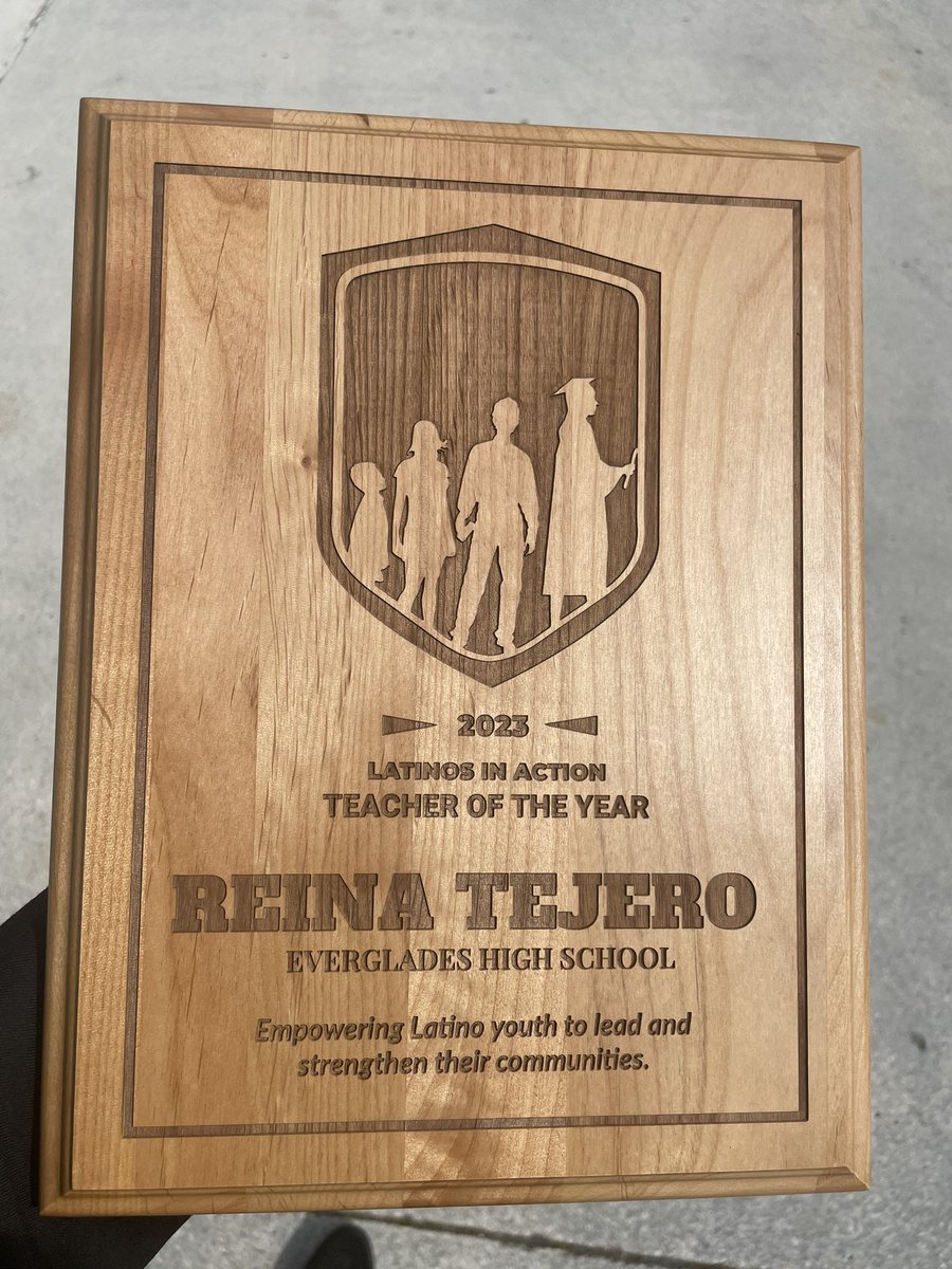 EvergladesLIA's tweet photo. Felicidades to our beloved  Sra. Tejero for receiving the Teacher of The Year award at the #liaconf23! We are so proud of you and your amazing accomplishments in all your years with Latinos In Action! We ❤️ and miss you so much Sra. Tejero! https://t.co/bqej4W7UGo