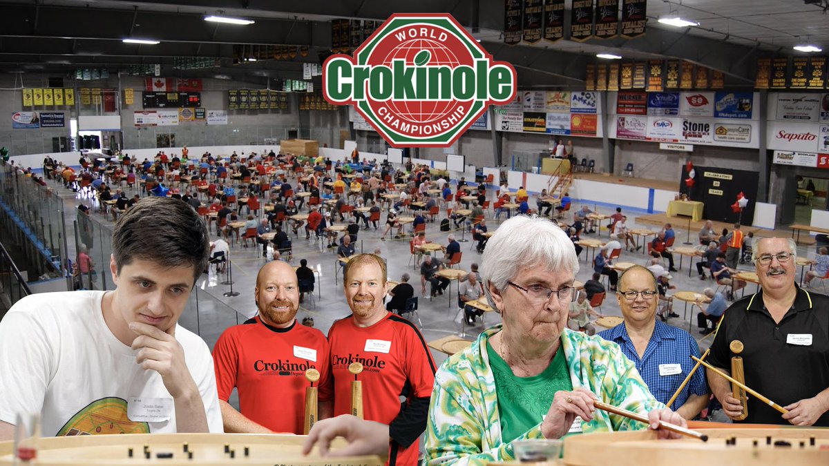 WorldCrokinole's tweet photo. These were our champions in our last edition in 2019! Can they repeat as World Champions in 2023? Or will you be the one to dethrone them?
https://t.co/xyKjJWhtwq
Player images: Bill Gladding https://t.co/DlbdKcwNXS