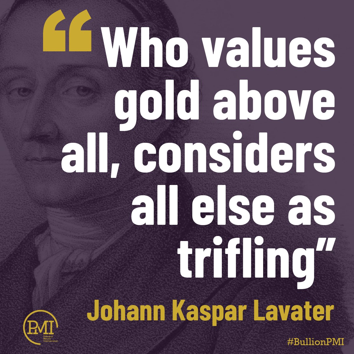 pmi_ky's tweet photo. #BullionPMI #Gold #GoldQuote #GoldWisdom #TheValueOfGold #JohannKasparLavater ๐ฅ๐ก๐๐จ๐๐โจ๐โณ https://t.co/OCPdWKwWwc