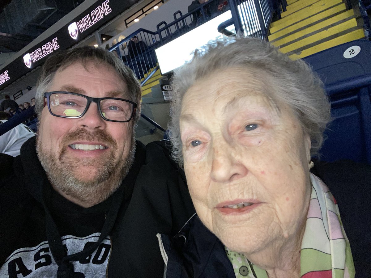 DarrellKennedy's tweet photo. MyMom first Growler’s Game#standonguard https://t.co/hiNdiwfP4K