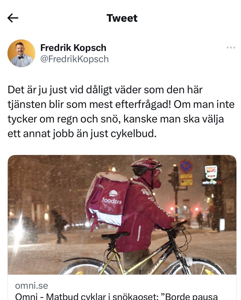 Kommentar från <a href="/Thunholm/">(っ◔◡◔)っ F͓̽r͓̽e͓̽d͓̽r͓̽i͓̽c͓̽</a> anbefalles.