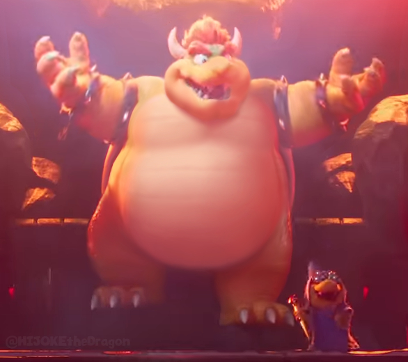 HIJOKE 🐉 on X: I fattened up movie Bowser