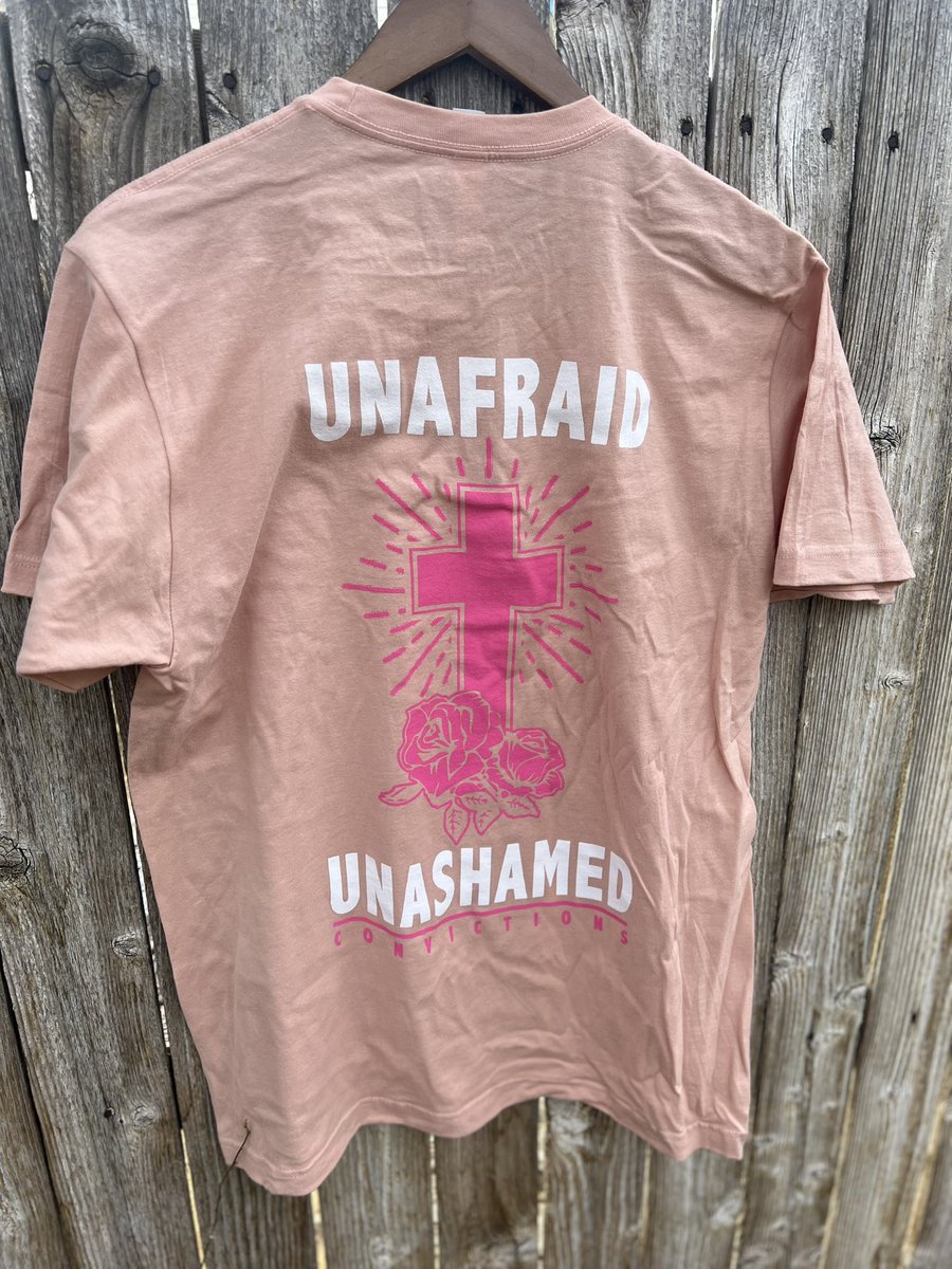 ConvictionsRock's tweet photo. 🌸 UNASHAMED 🌸 
A fresh take on a classic design. Available while supplies last. ⏳
https://t.co/WQfz48EWgE https://t.co/Oel6QB3K4e