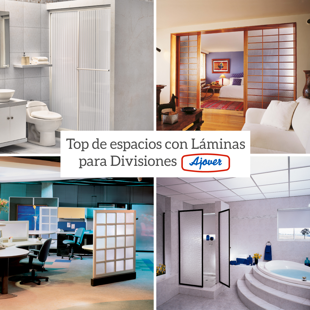 ajover's tweet image. ¡Déjanos en los comentarios tu favorito 😍! Nuestras Láminas para Divisiones son la mejor opción para renovar los espacios 👌. 
Conócelas aquí ➡ i.mtr.cool/cmzgdrglzi